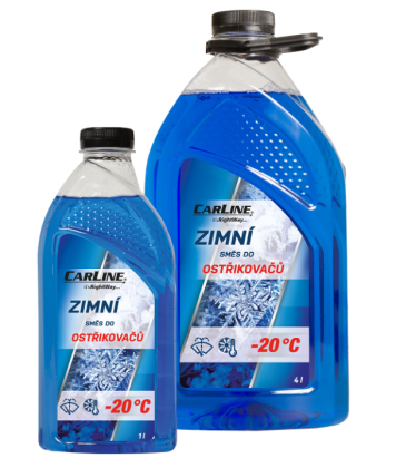 CARLINE Zimní směs do ostřikovačů -20 °C 4 l