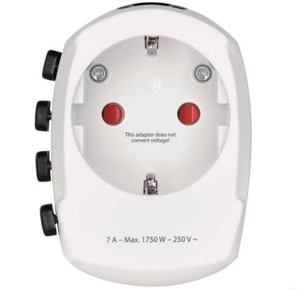 P0056N - Cestovní univerzální adaptér do zahraničí (Ame.,Asie,Afrika)