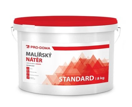 Nátěr malířský PRO-DOMA Standard – 8 kg