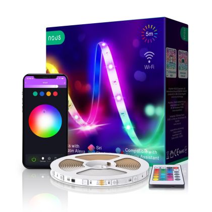 Pásek chytrý RGB LED NOUS F1 WiFi Tuya - 5 m