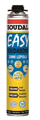 Pěna lepicí pistolová zimní Soudal Soudabond Easy 750 ml
