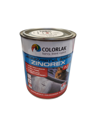 Colorlak Zinorex S2211/8177 Ral 3000 Ohnivě červená 0,6 l - VÝPRODEJ