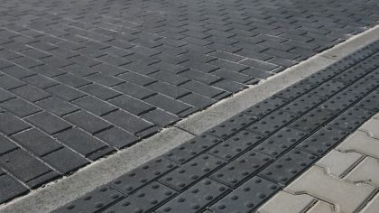 CSB CIHLA 8 pro nevidomé 10 × 20 × 8 cm Černá (paleta 9,6 m² / vrstva 0,96 m²)