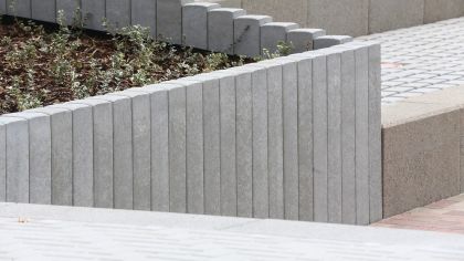 CSB PALISÁDA CITY 16 x 16 x 60 cm, Šedá (paleta 40 ks)