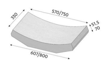 CSB ŽLABOVKA 75 Šedá (paleta 24 ks)