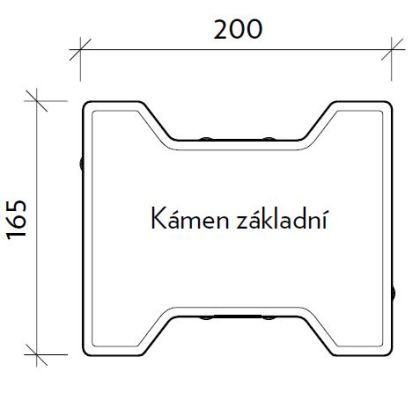 CSB KOST 10 Hnědá standard půlka neskladba (paleta 7,168 m² / vrstva 0,896 m²)