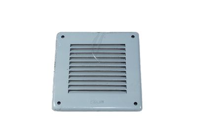 Mřížka ventilační kovová nerezová 140 x 140 mm