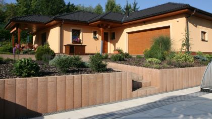 CSB PALISÁDA LENA 18 x 12 x 40 cm, Javor (paleta 42 ks)