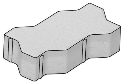 CSB VARIO 6 Šedá standard skladba rovná (paleta 10,1592 m² / vrstva 0,8466 m²)