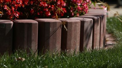 CSB PALISÁDA VERA 11 x 11 x 40 cm, Červená (paleta 80 ks)