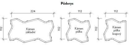 CSB VARIO 8 Šedá standard skladba (paleta 8,5 m² / vrstva 0,85 m²)