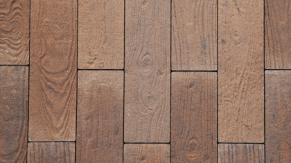 CSB LIGNEO 6 Ořech standard reliéf kámen 50 x 15 x 6 cm (paleta 6,3 m² / vrstva 0,525 m²)