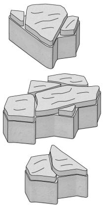 CSB CANTERA 8 Naturcolor Caoba standard skladba (paleta 7,5208 m² / vrstva 0,9401 m²)