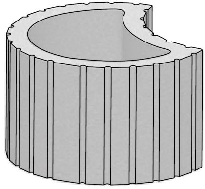 CSB TVÁRNICE TIESTO Hnědá (paleta 12 ks)