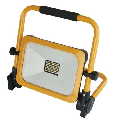 LED reflektor ACCO nabíjecí přenosný, 20W, žlutý, studená bílá