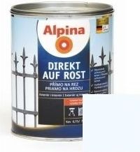 Caparol Alpina direkt auf rost RAL9016 Bílá lesklá 2,5 l - VÝPRODEJ