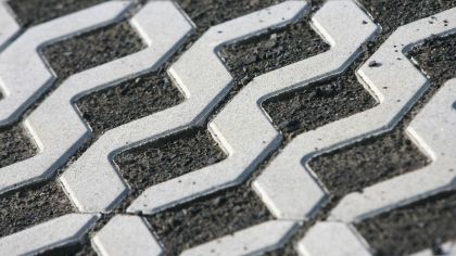 CSB VEGETAČNÍ TVÁRNICE velká 60 x 40 x 10 cm Šedá (paleta 36 ks)