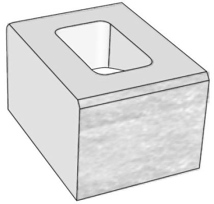CSB EDITBLOK 75 Naturcolor Roca (paleta 2,532 m² / vrstva 0,2532 m²)