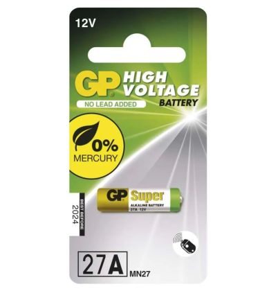 Alkalická speciální baterie GP 27AF (MN27, V27GA) 12 V