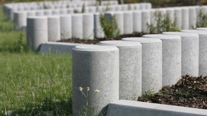 CSB PALISÁDA YVETTE 17,5 x 20 x 100 cm, Šedá (paleta 20 ks)