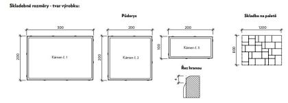 CSB VIA TECH 8 Colormix Alba standard skladba (paleta 8,64 m² / vrstva 1,08 m²)