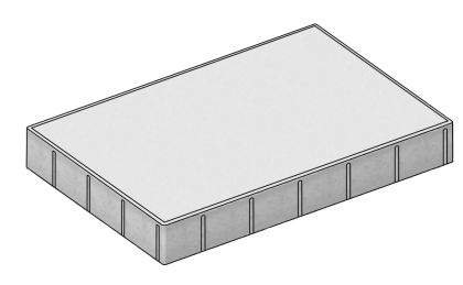 CSB DLAŽBA FORMELA IV 60 x 40 x 8 cm Šedá (paleta 32 ks)