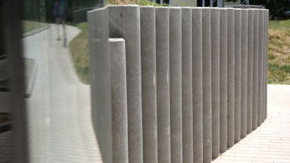 CSB PALISÁDA YVETTE 17,5 x 20 x 150 cm, Šedá (paleta 10 ks)