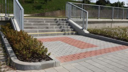 CSB CIHLA 8 pro nevidomé 10 × 20 × 8 cm Červená (paleta 9,6 m² / vrstva 0,96 m²)