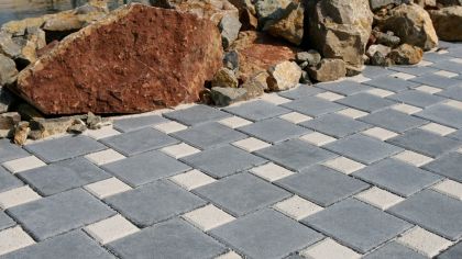 CSB QUADRO 6 Černá standard neskladba (paleta 11,52 m² / vrstva 0,96 m²)