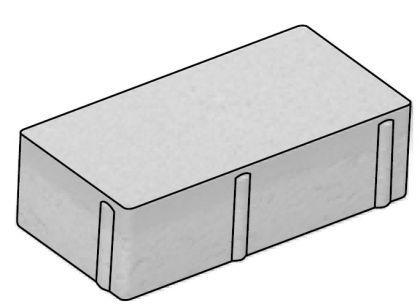 CSB CIHLA 10 Červená standard neskladba (paleta 7,68 m² / vrstva 0,96 m²)