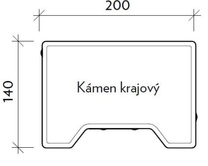CSB KOST 8 Červená standard kraj neskladba (paleta 9,108 m² / vrstva 0,9108 m²)