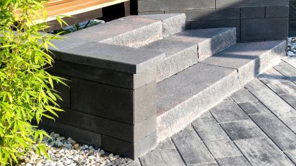 CSB SOLOBLOK 20 x 20 x 20 cm Šedá půlka (paleta 120 ks)