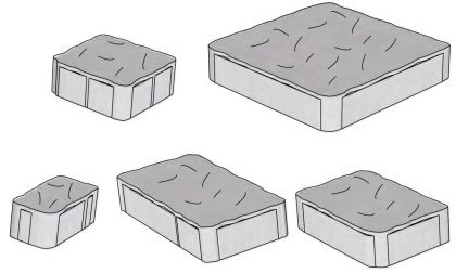 CSB CONCEPT 6 Naturcolor Playa antiko relief skladba (paleta 10,8 m² / vrstva 1,08  m²)