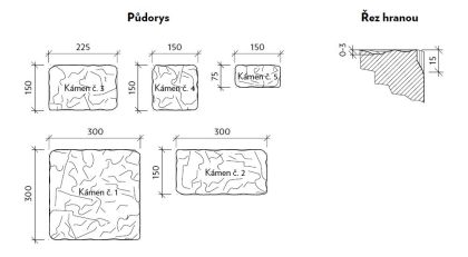 CSB CONCEPT 6 Colormix Riente antiko relief skladba (paleta 10,8 m² / vrstva 1,08  m²)