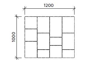 CSB CORTILA 8 Naturcolor Playa standard CP Plus (paleta 8,4 m² / vrstva 1,2 m²)