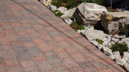 CSB ALTO EVO 8 Colormix Rustikal antiko relief čtverec (paleta 9,408 m² / vrstva 0,9408 m²)