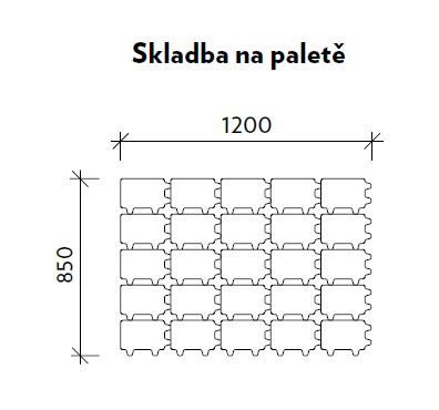 CSB ERBO 8 Javor standard neskladba (paleta 10,2 m² / vrstva 1,02 m²)