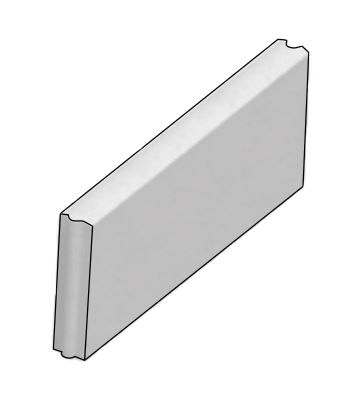 CSB OBRUBNÍK ZAHRADNÍ R20 5 x 20 x 50 cm Okr (paleta 120 ks) 
