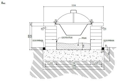 CSB NATURBLOK studna/ohniště Naturcolor Playa