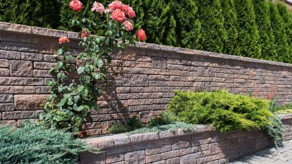 CSB NATURBLOK stříška pár 75 rovná sloupková Naturcolor Caoba (paleta 30 ks)