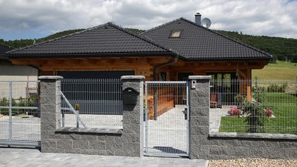 CSB CSBLOK 20 40 x 20 x 20 cm Černá protistranně štípaná (pal. 50 ks)