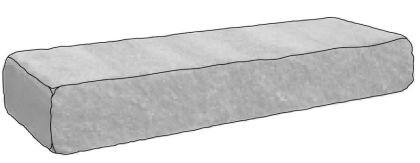 CSB NATURBLOK schod 150 Naturcolor Basanita (paleta 10 ks)