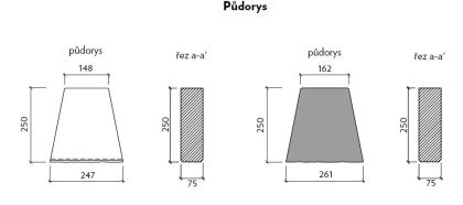 CSB NATURBLOK studna Naturcolor Caoba (paleta 1 ks)