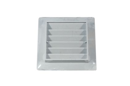Mřížka ventilační PVC hranatá bílá 140 x 140 mm - G