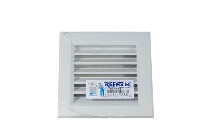 Mřížka ventilační PVC hranatá bílá 140 x 140 mm - G