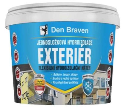 DenBraven jednosložková hydroizolace EXTERIÉR 13kg