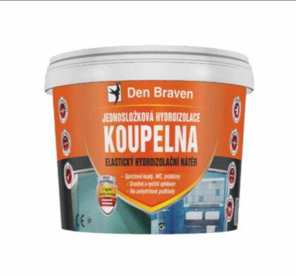 DenBraven Hydroizolace jednosložková KOUPELNA 5kg