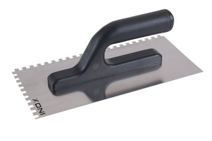 Hladítko INOX 270 x 125 mm zub e6