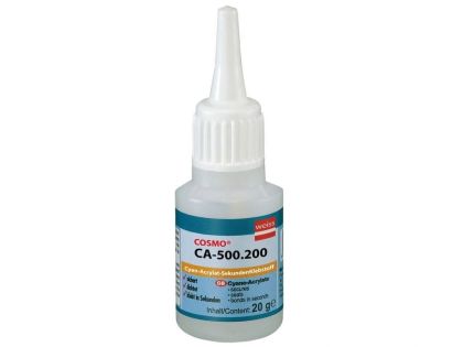 PLASTIC BONDER CA-500.200 – vteřinové lepidlo pro lepení plastů 20g