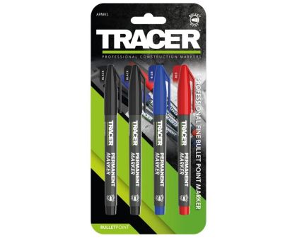 Sada 4 permenantních popisovačů Tracer APMK1